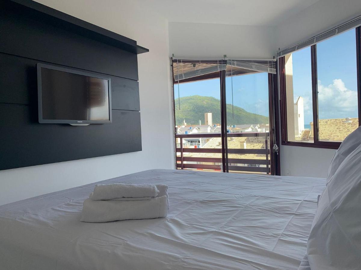 Apartamento Com Vista Do Mar Em Residencial Com Piscina Apartment Florianopolis Ngoại thất bức ảnh