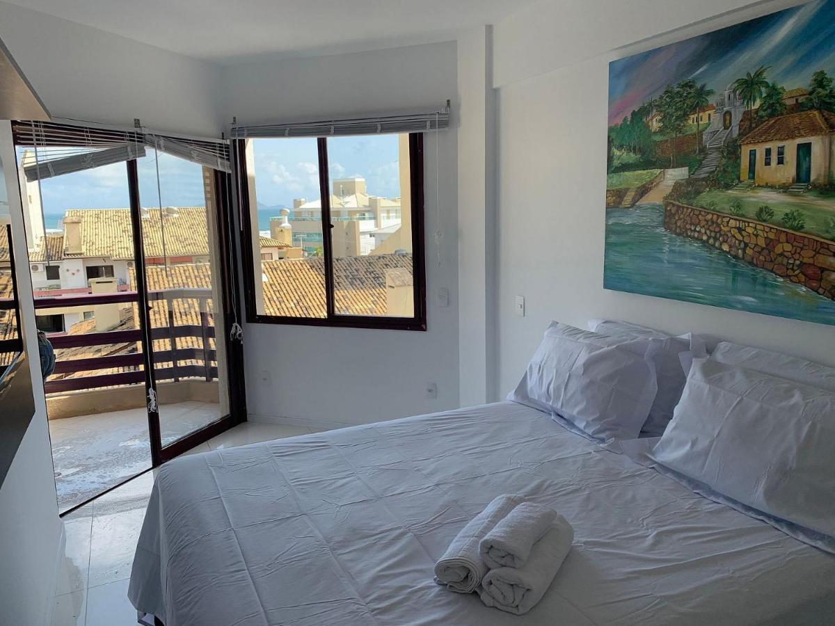 Apartamento Com Vista Do Mar Em Residencial Com Piscina Florianopolis Ngoại thất bức ảnh