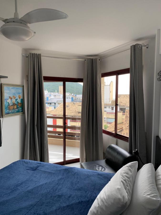 Apartamento Com Vista Do Mar Em Residencial Com Piscina Florianopolis Ngoại thất bức ảnh