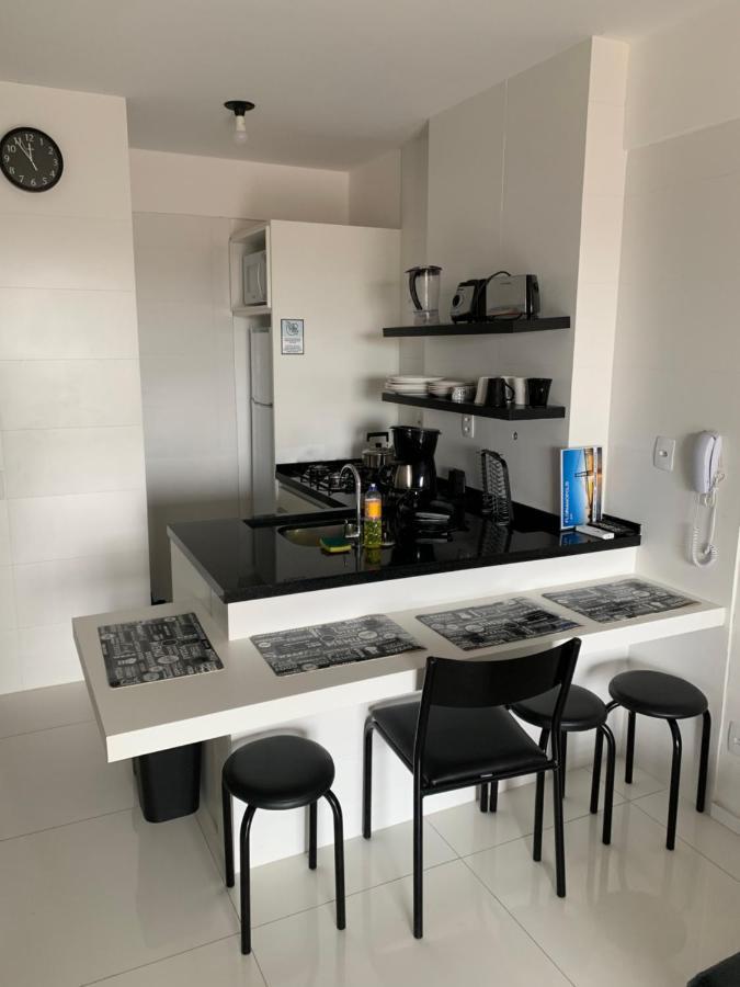 Apartamento Com Vista Do Mar Em Residencial Com Piscina Apartment Florianopolis Ngoại thất bức ảnh