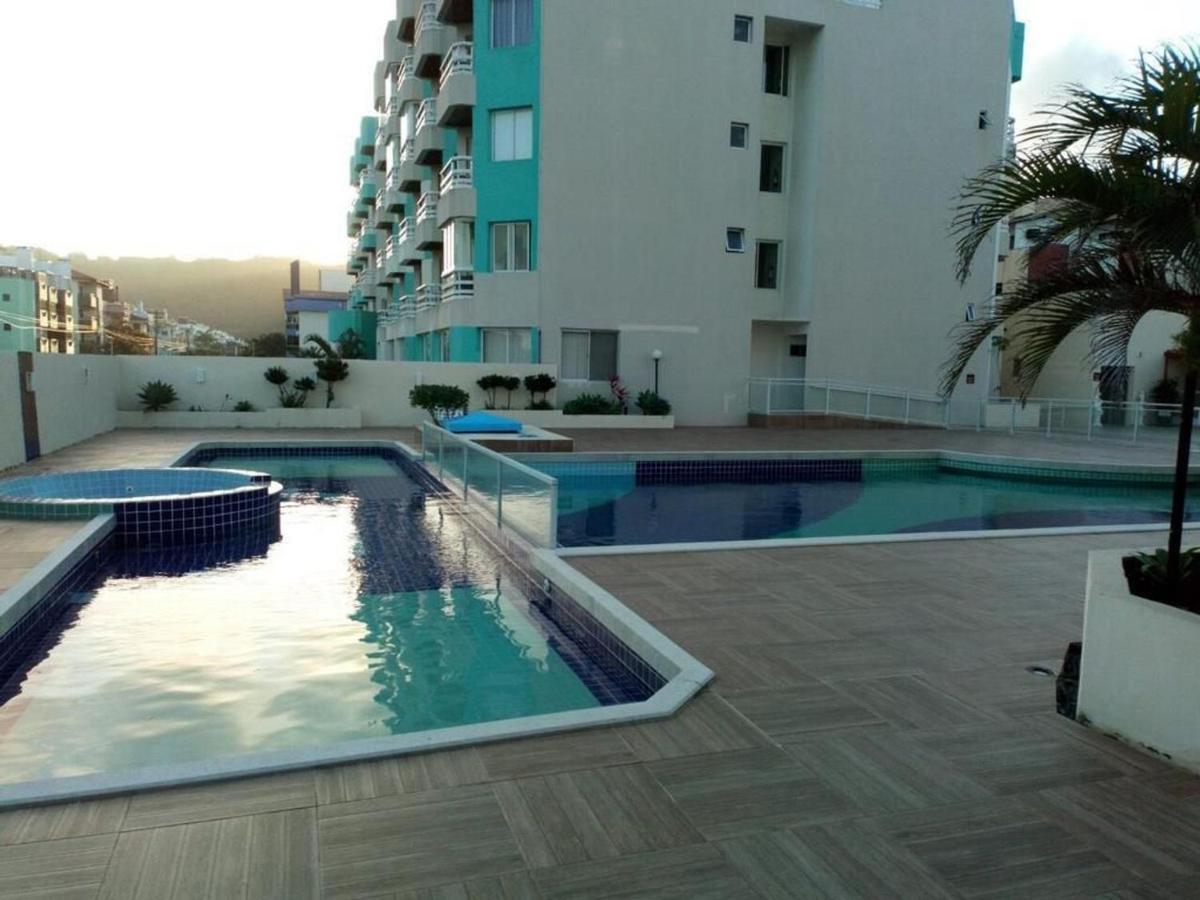 Apartamento Com Vista Do Mar Em Residencial Com Piscina Florianopolis Ngoại thất bức ảnh