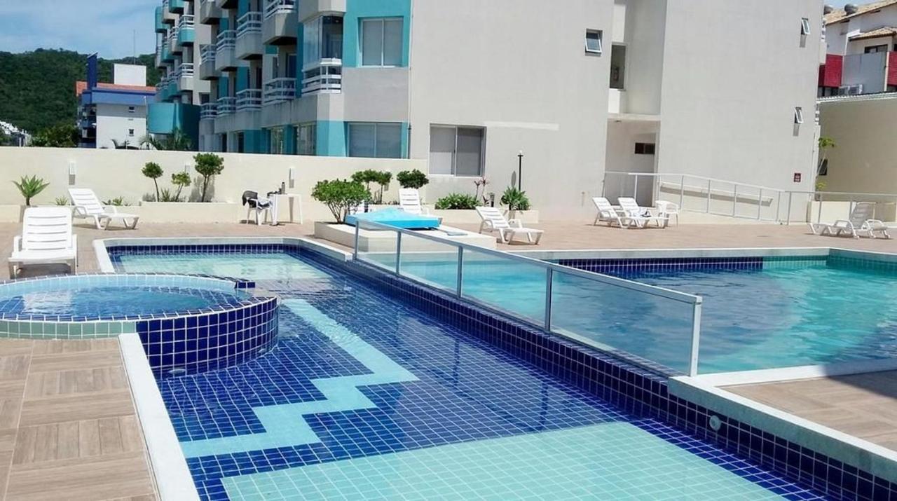 Apartamento Com Vista Do Mar Em Residencial Com Piscina Florianopolis Ngoại thất bức ảnh
