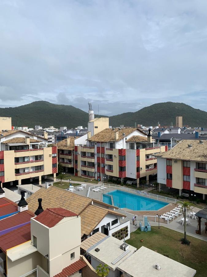 Apartamento Com Vista Do Mar Em Residencial Com Piscina Florianopolis Ngoại thất bức ảnh